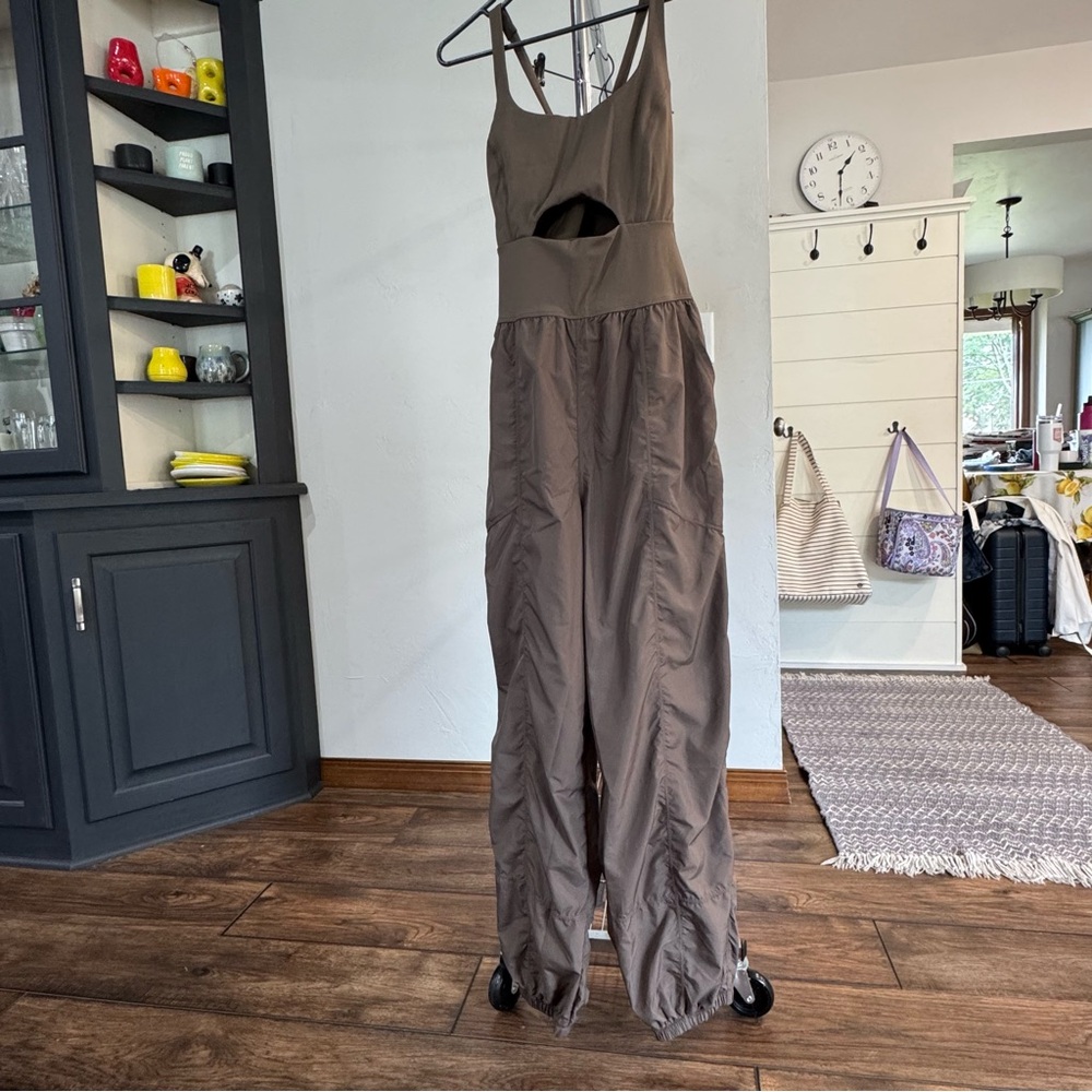Brown Women's Jumpsuit - Picture 3 of 8